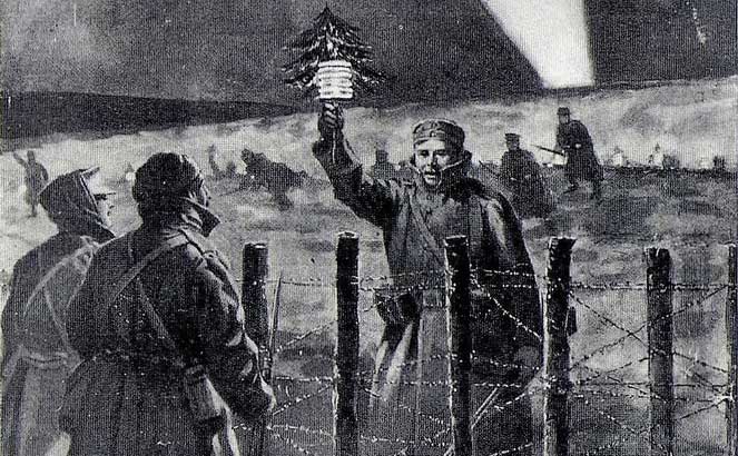 Christmas Truce by Frederic Villiers