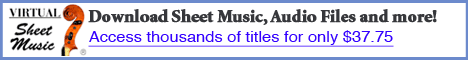 Classical Sheet Music Downloads at Virtual Sheet Music
