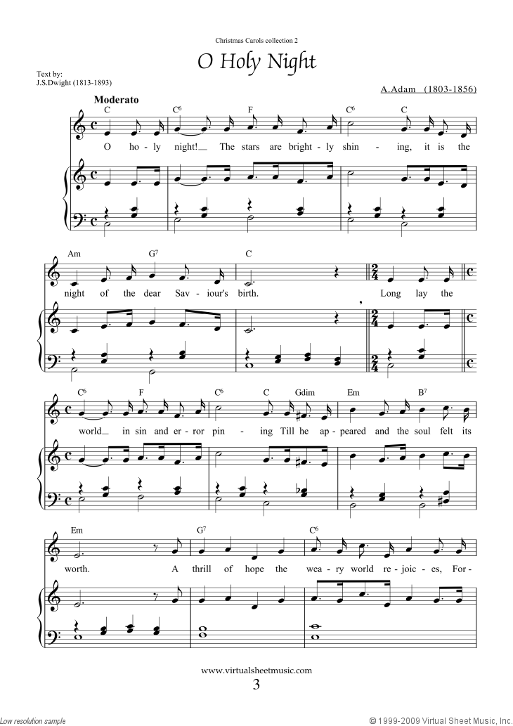 CHRISTMAS SONGS Sheet Music to download instantly