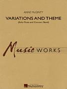 Anne McGinty: Variations And Theme (for Flute Solo And Band) she