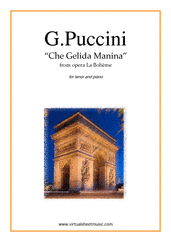 Giacomo Puccini: Che Gelida Manina, from the opera La Boheme she