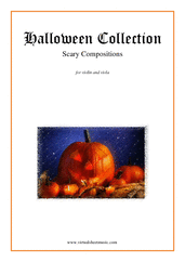 Miscellaneous: Halloween Collection sheet music  for violin & viola