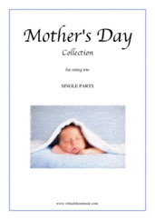 Miscellaneous: Mother's Day Collection, sweet and amusing compositions (parts) sheet music  for string trio