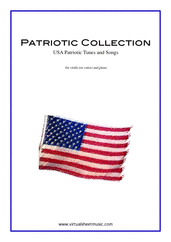 Miscellaneous: Patriotic Collection, USA Tunes and Songs sheet m