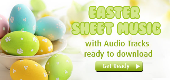 Start playing exclusive Easter sheet music collections!