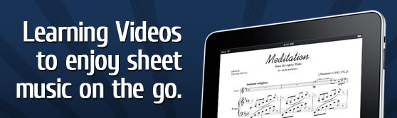 New iPad sheet music viewer