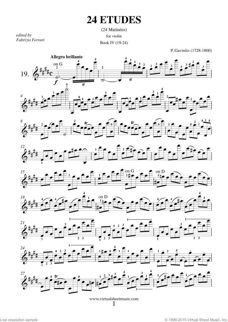 advanced violin pdf download