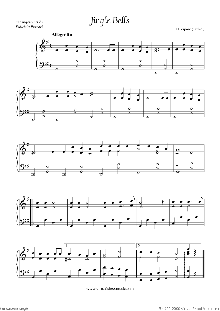 Harp Solo Christmas Sheet Music Carols PDF