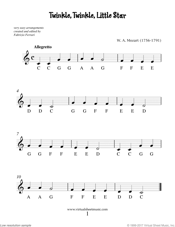 Very Easy Collection, part I sheet music for clarinet solo [PDF]