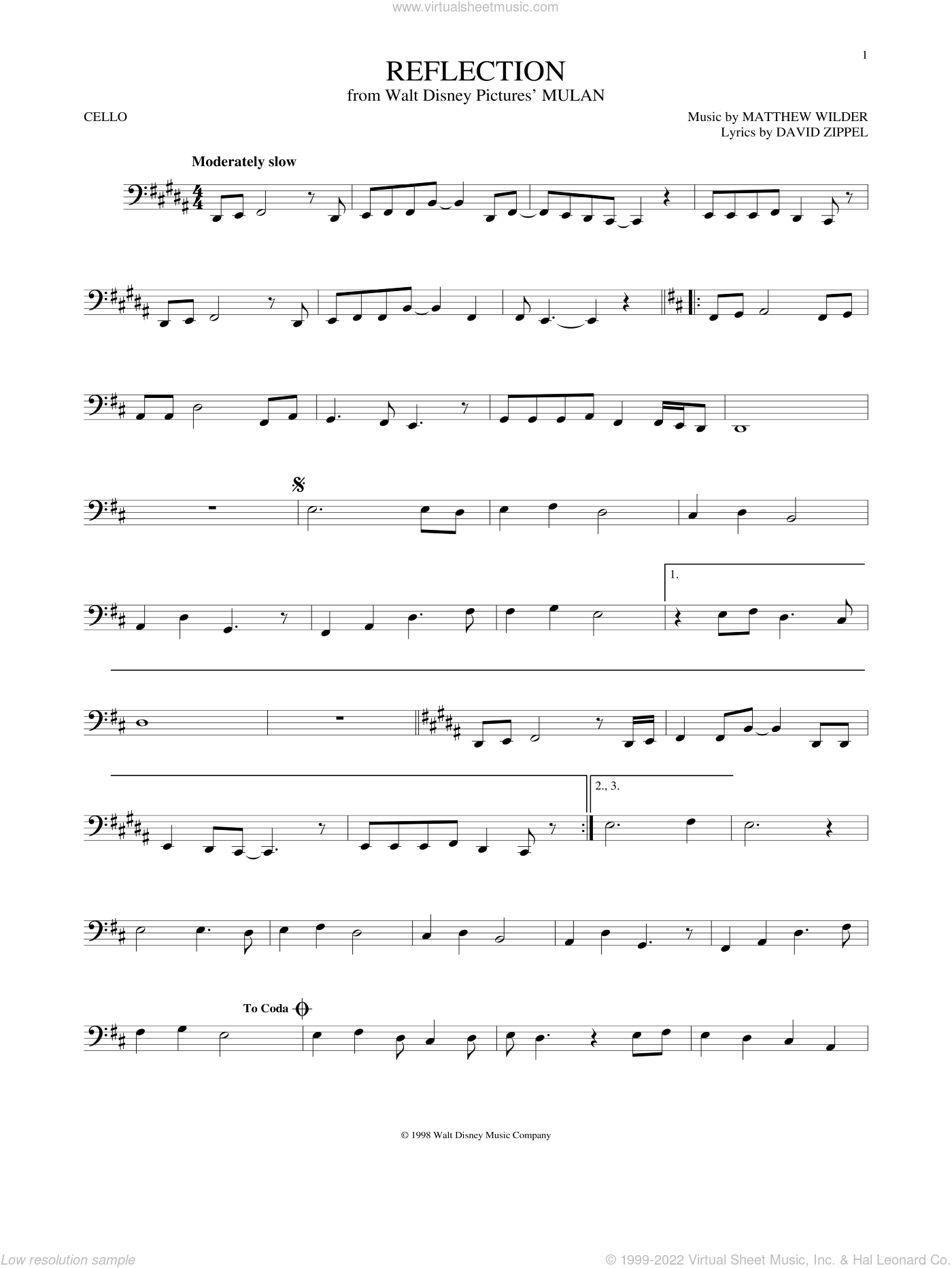 aguilera-reflection-sheet-music-for-cello-solo-pdf