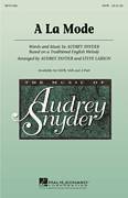 Audrey Snyder: A La Mode sheet music to download for choir and piano (SATB)