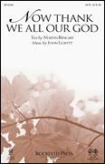 Catherine Winkworth: Now Thank We All Our God sheet music to download for choir and piano (SATB)