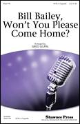Hughie Cannon: Bill Bailey, Won't You Please Come Home sheet music to download for choir and piano (SATB)