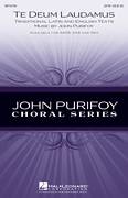 John Purifoy: Te Deum Laudamus sheet music to download for choir and piano (SATB)
