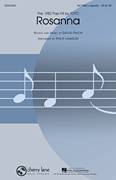 David Paich: Rosanna sheet music to download for choir and piano (SATB)