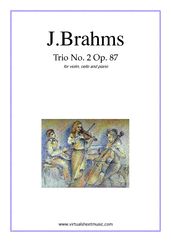 Johannes Brahms Trio No.2 Op.87