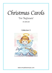 Christmas Sheet Music and Carols to download for cello solo