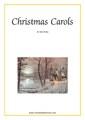Christmas Sheet Music and Carols to download for two flutes