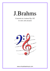 Johannes Brahms Concerto in A minor Op.102