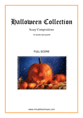Miscellaneous: Halloween Collection (COMPLETE) sheet music to download for double reed quartet