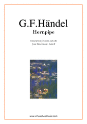 George Frideric Handel Hornpipe from Water Music