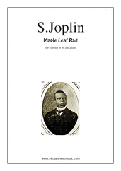 Scott Joplin: Maple Leaf Rag sheet music to download for clarinet & piano