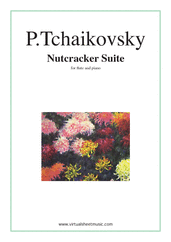 Peter Tchaikovsky: Nutcracker Suite sheet music to download for flute & piano