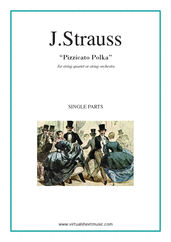 Johann Strauss Jr. Pizzicato Polka (NEW EDITION) (parts)