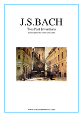 Johann Sebastian Bach Two Part Inventions