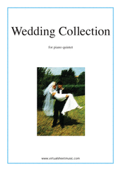 Miscellaneous: Wedding Collection sheet music to download for piano quintet